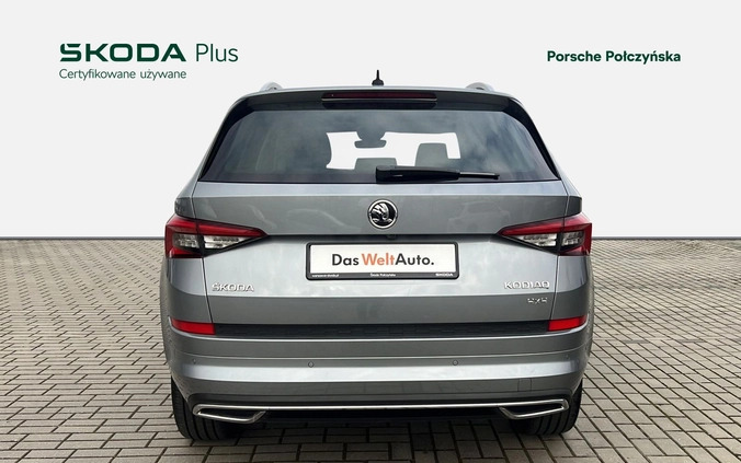 Skoda Kodiaq cena 149900 przebieg: 50956, rok produkcji 2019 z Skórcz małe 407